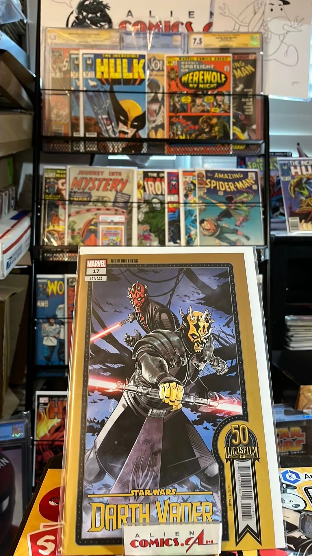 Nightbrothers (Darth Vader #17 50th Lucasfilm Anniversary Variant NM)
