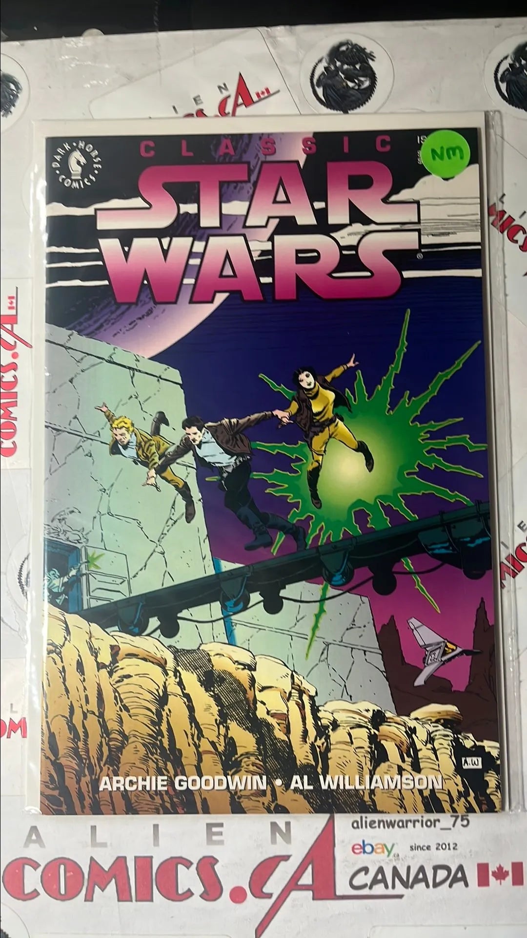 Classic (#2 Dark Horse 1992 Han, Leia & Luke Jump off Bridge NM)(Classic (#2 Dark Horse 1992 Han, Leia & Luke Jump off Bridge NM))