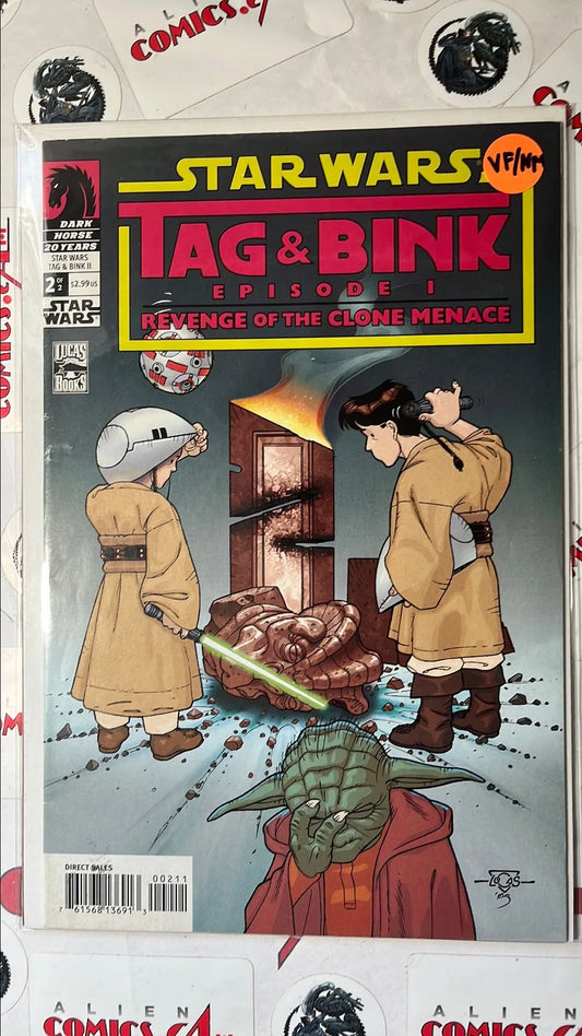 Tag and Bink: The Return of Tag and Bink (#2 Special Edition 1st cameo app. Darth Plagueis VF/NM)
