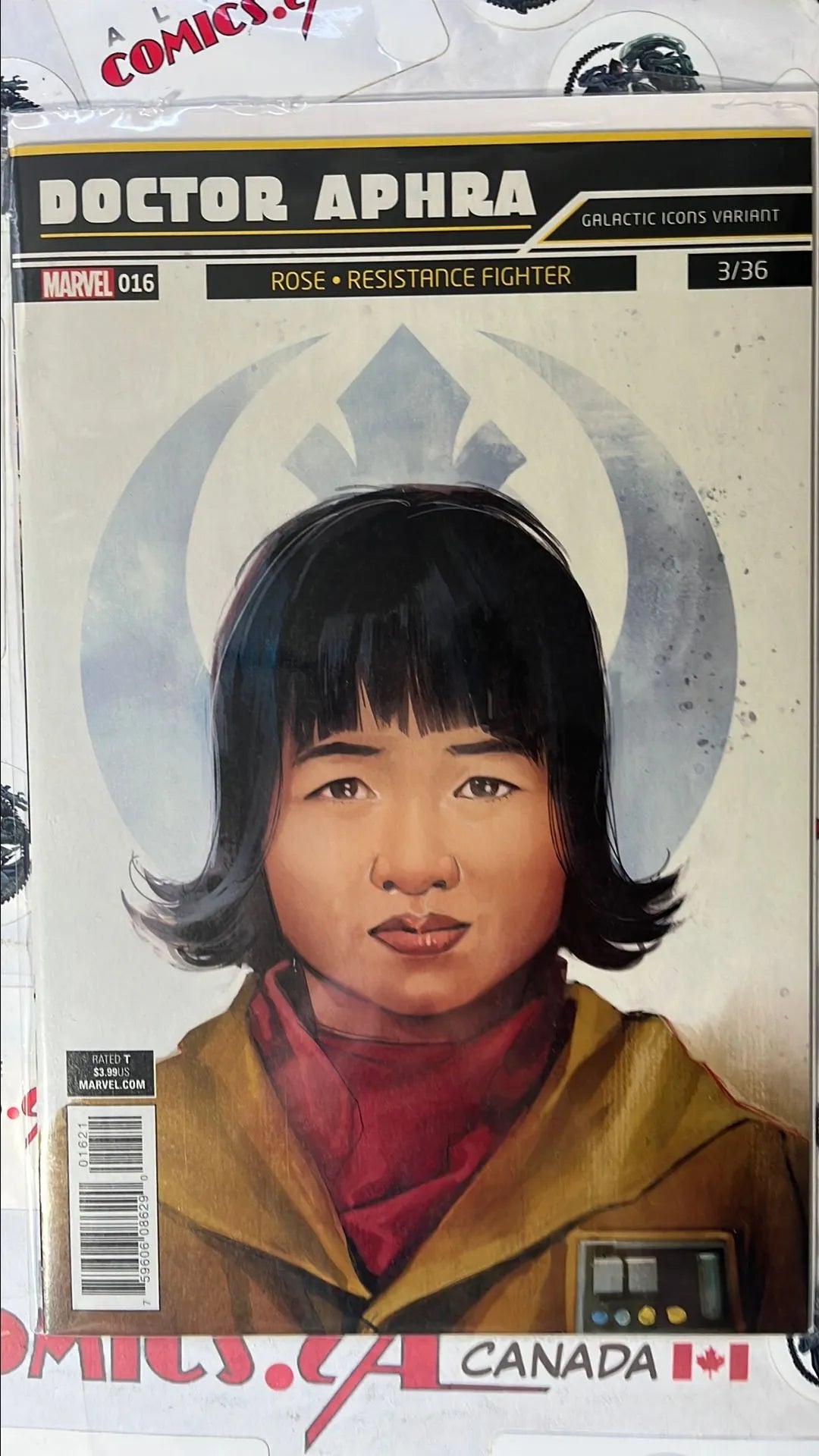Galactic Icons (#3 Rose Resistance Fighter NM)