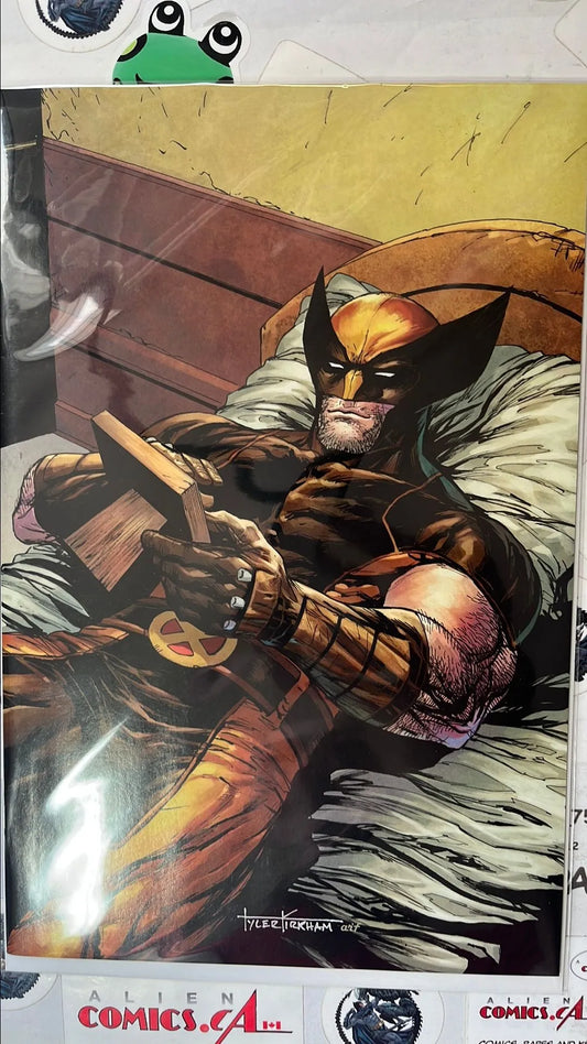 Wolverine (#16 Marvel 2021 LGY358 Unknown Comics Tyler Kirkham Virgin Variant NM)