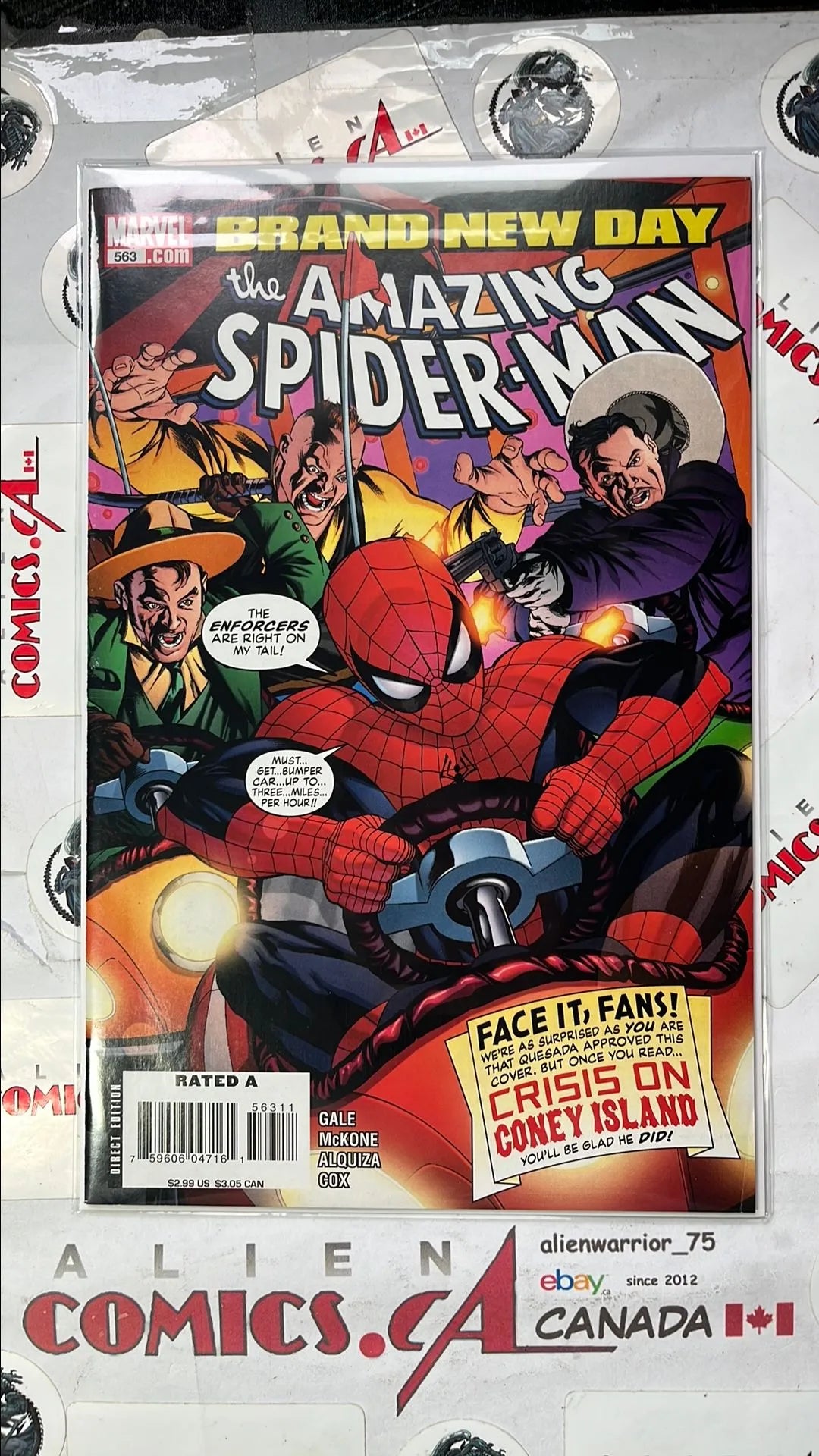 Amazing Spider-man (#563 Marvel 2008 NM)