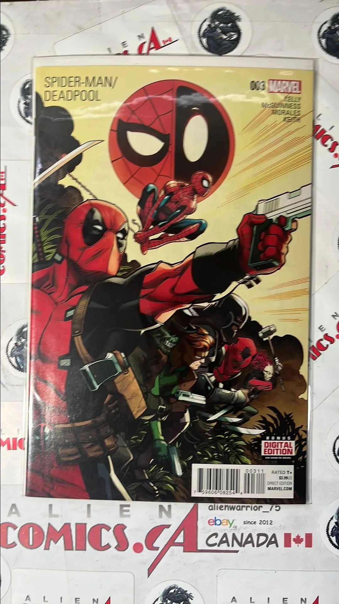 Spider-man vs. Deadpool (#3 Marvel 2016 1st Printing NM)