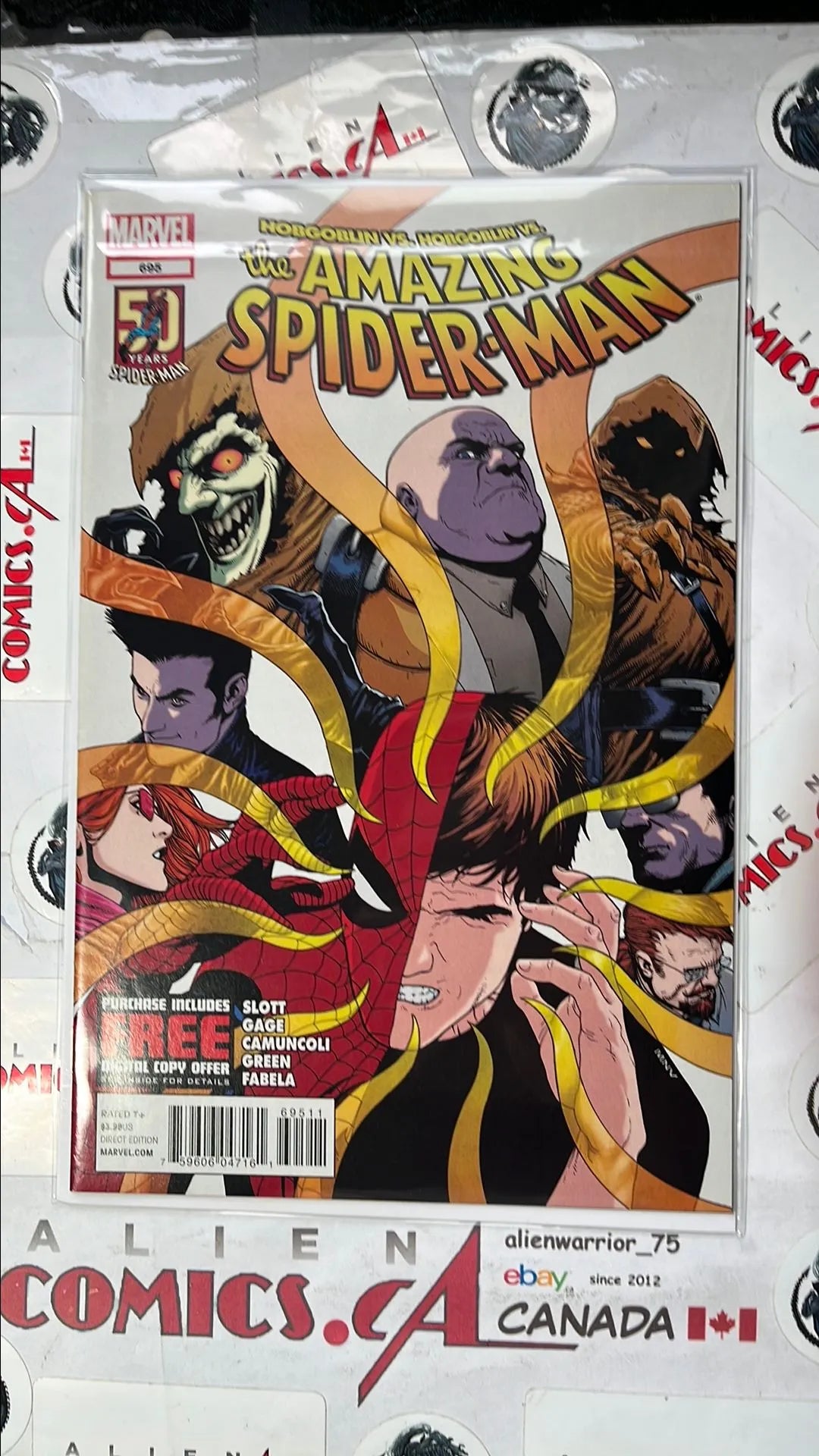 Amazing Spider-man (#695 Marvel 2012 NM)