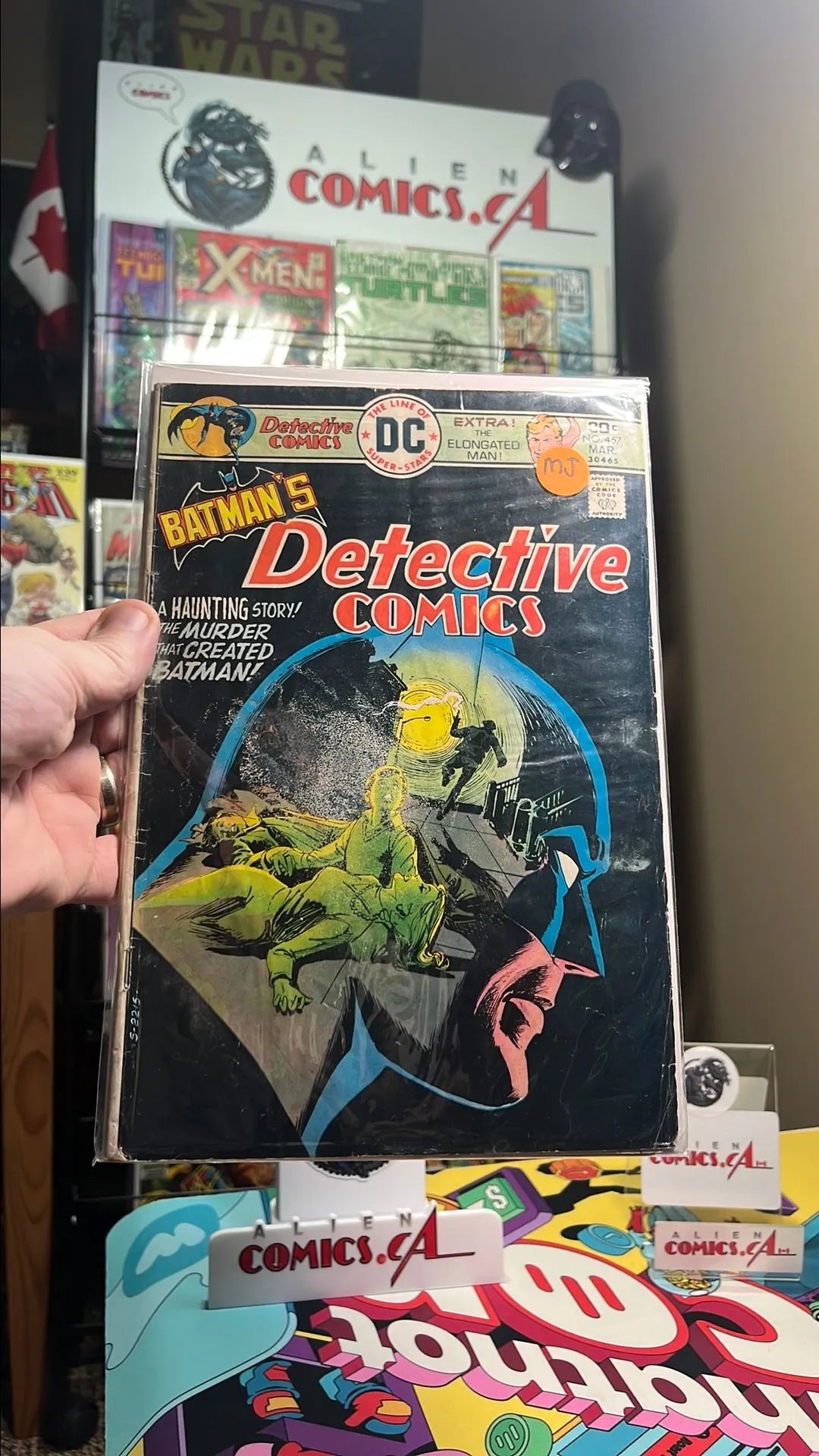 Detective Comics (#457 DC Comics Newsstand Edition Mark Jewellers Insert VG)