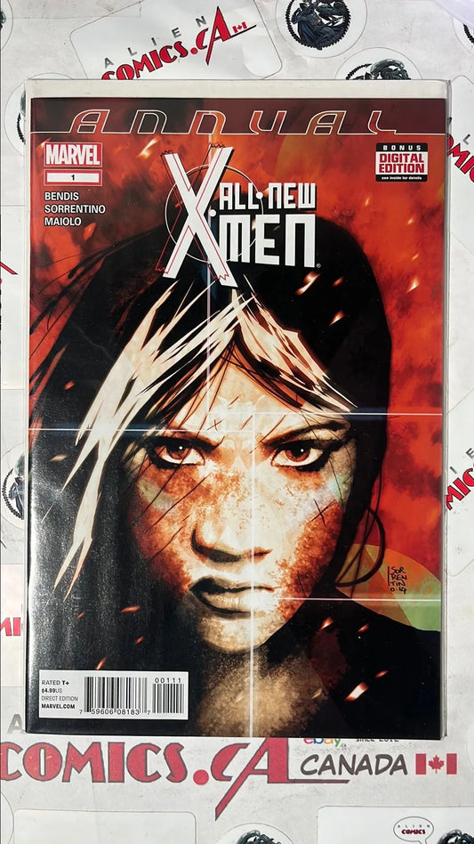 All-New X-men Annual (#1 Marvel 2014 Tempus: Eva Bell Cover NM)