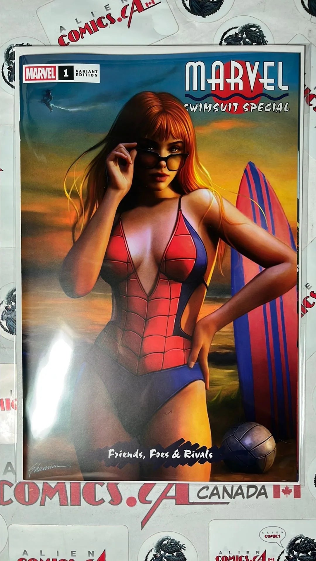 Marvel Swimsuit Special (#1 Mary Jane Shanner Maer Variant 616 Trade Dress Limited to 3000 copies NM)
