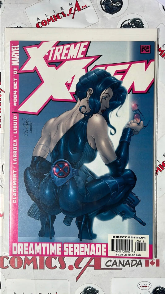 X-Treme X-men (#4 Marvel 2001 Direct Edition Dreamtime Serenade NM)