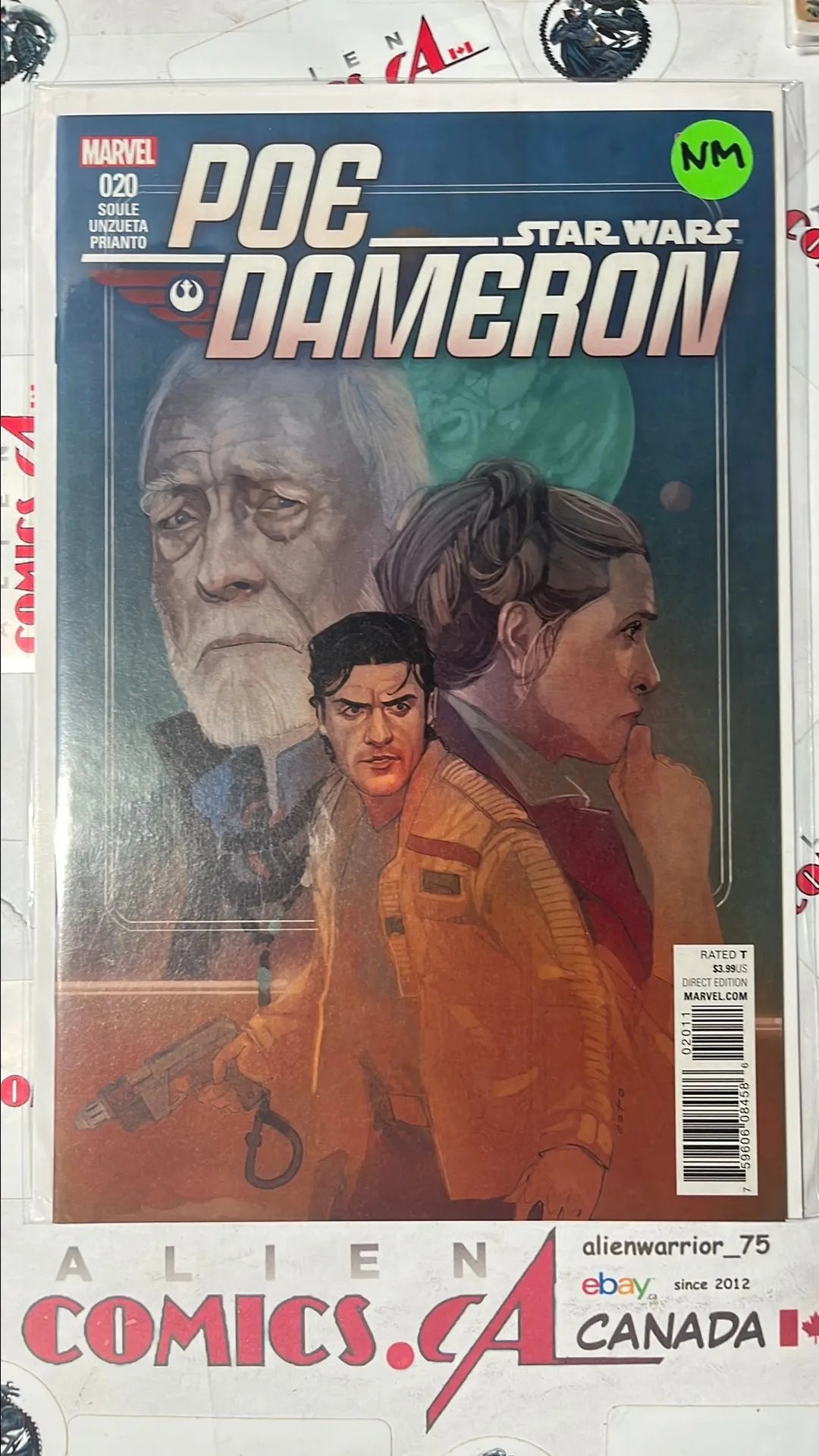 Poe Dameron (#20 Marvel 2015 NM)(Poe Dameron (#20 Marvel 2015 NM))