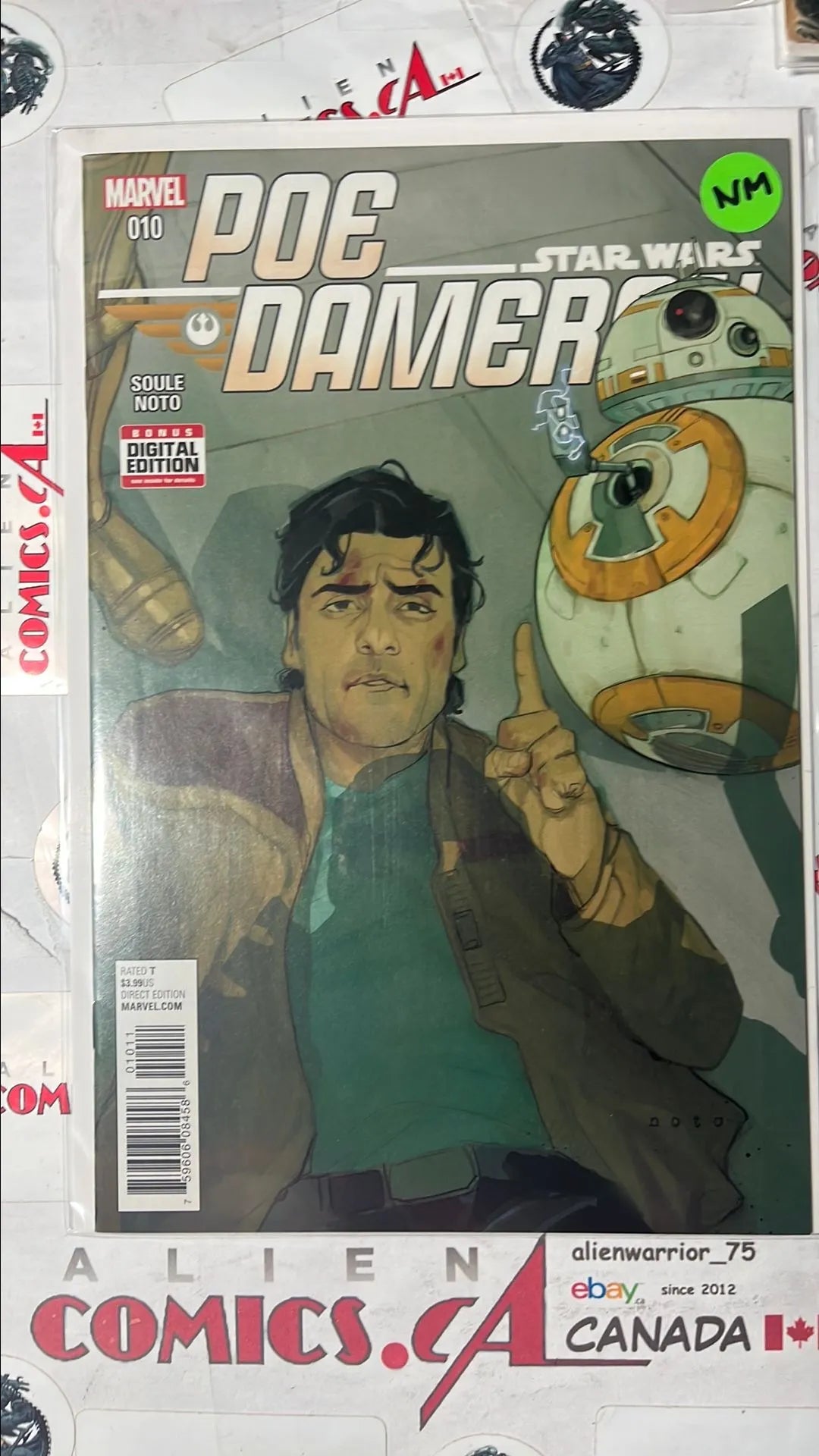 Poe Dameron (#10 Marvel 2015 NM)