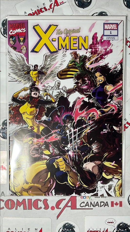 Original X-men (#1 Kaare Andrews Full Team Variant 616 Trade Dress Limited to 3000 copies NM)