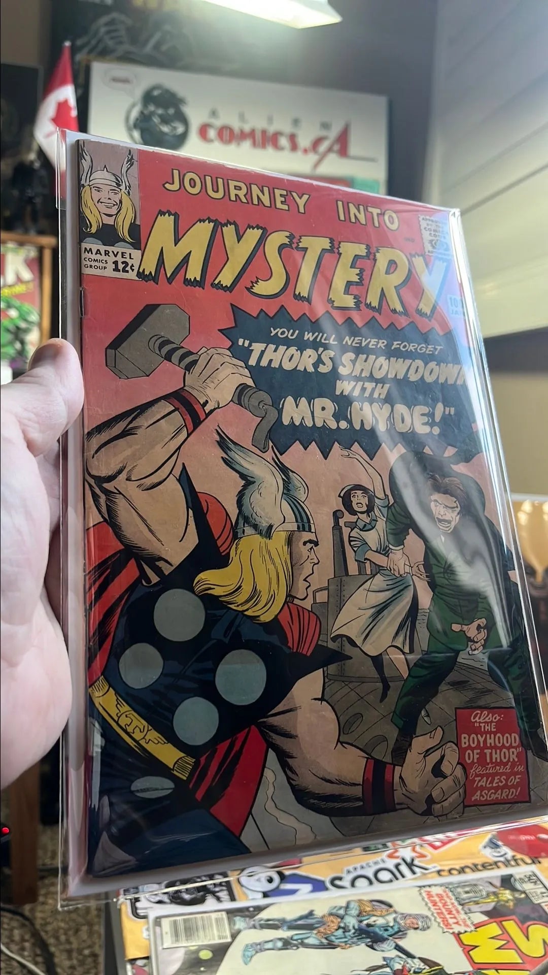 Journey into Mystery (#100 With The Mighty Thor Mr. Hyde app. 1st app. Loki and Thor as Kids VG/FN)