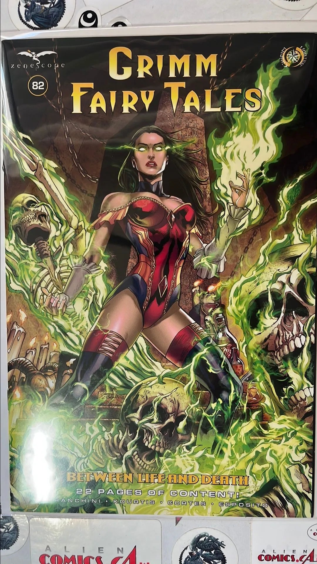Grimm Fairy Tales (#82 Zenscope 2026 Between Life and Death NM)