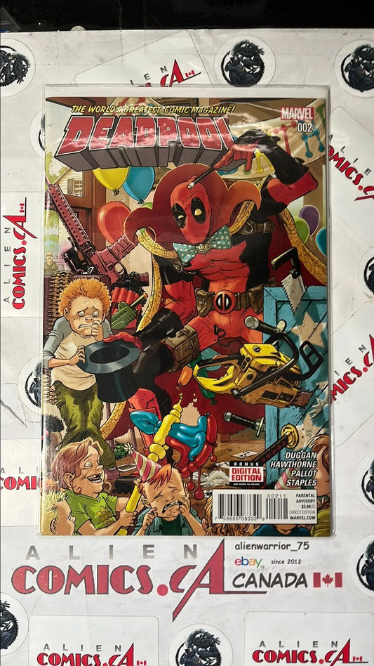 Deadpool (#2 Marvel 2015 Deadpool the Magician NM)