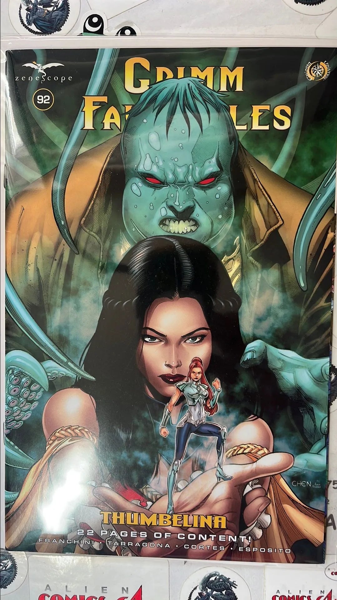 Grimm Fairy Tales (#92 Zenscope 2026 Thumbelina NM)