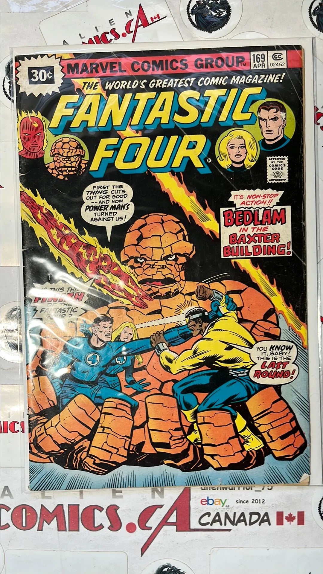Fantastic Four (#169 Marvel 1976 30¢ price variant HTF VG)