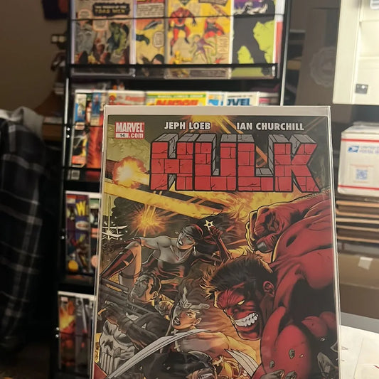 Red Hulk (#14 Code Red Part 1 Deadpool, Punisher, Elektra and Thundra NM)