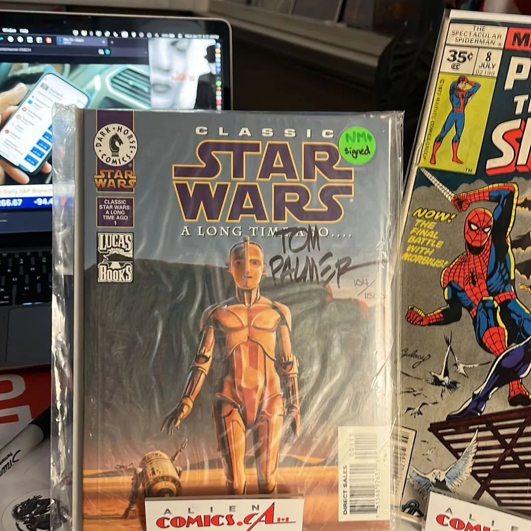 Classic: A Long Time Ago (#1DF Dynamic Forces Signed Tom Palmer 1 of 1500 copies Variant HTF NM)