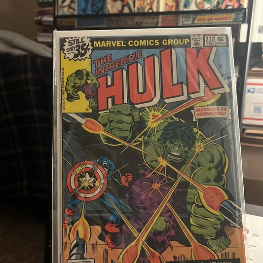 Incredible Hulk (#232 Captain America app. VG+)