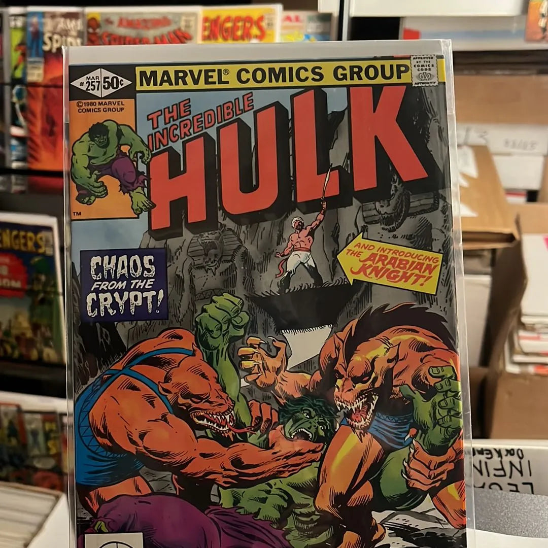 Incredible Hulk (#257 Chaos from the Crypt 1st app. Arabian Knight NM)(Incredible Hulk (#257 Chaos from the Crypt 1st app. Arabian Knight NM))
