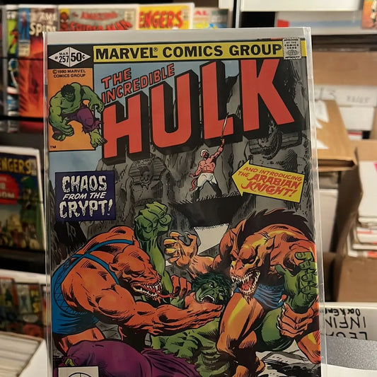 Incredible Hulk (#257 Chaos from the Crypt 1st app. Arabian Knight NM)(Incredible Hulk (#257 Chaos from the Crypt 1st app. Arabian Knight NM))