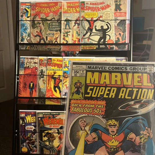 Marvel Super Action (#4 Newsstand Edition Marvel Boy app. VG-)