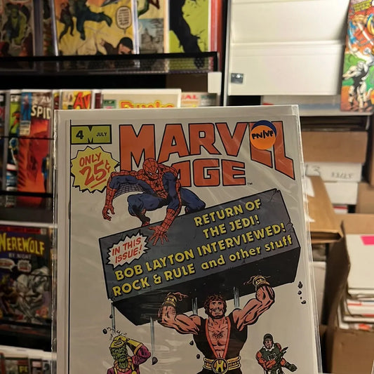 Marvel Age (#10 Star Wars: Return of the Jedi Feature FN/VF)