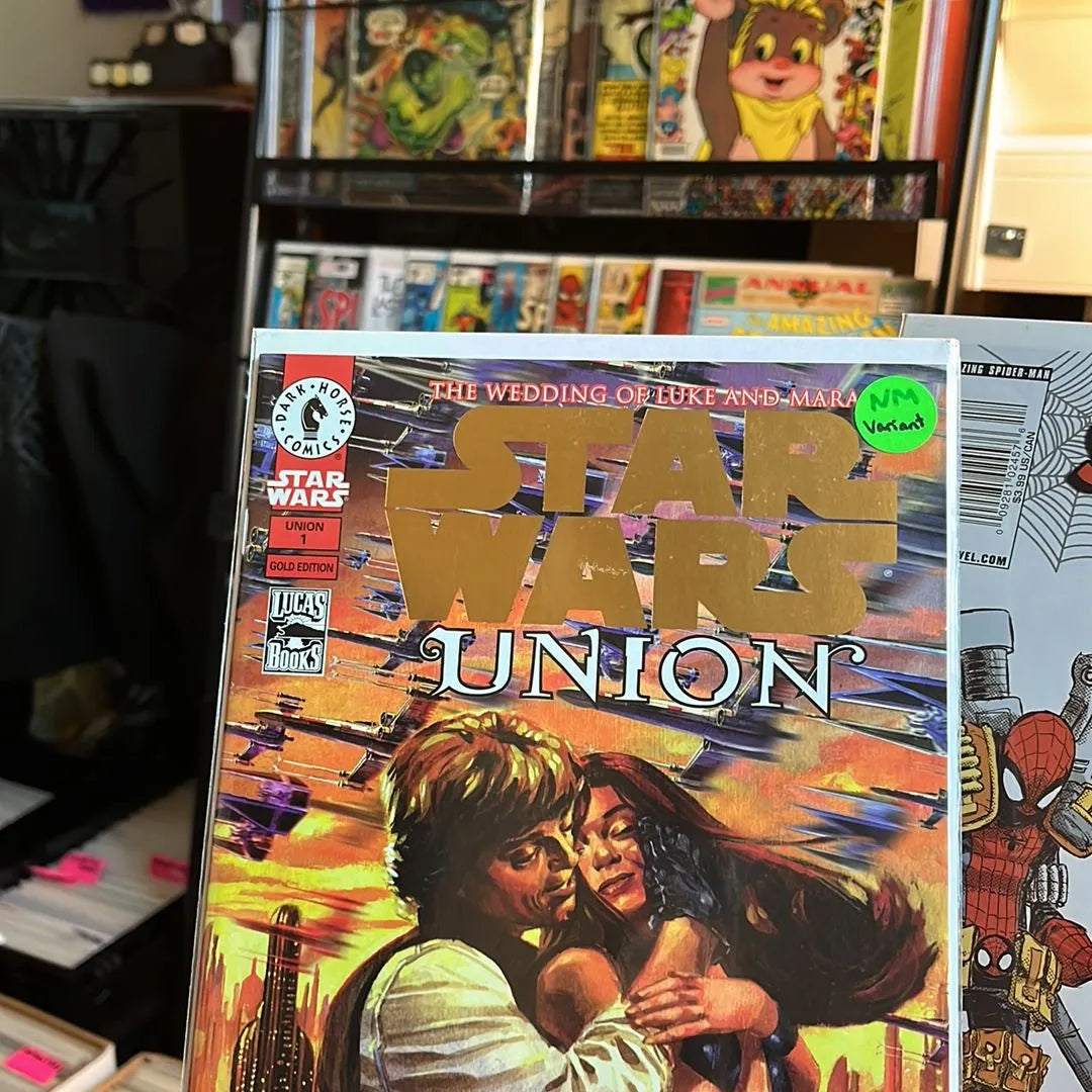 Union (#1 Dynamic Forces Gold logo Variant HTF NM)
