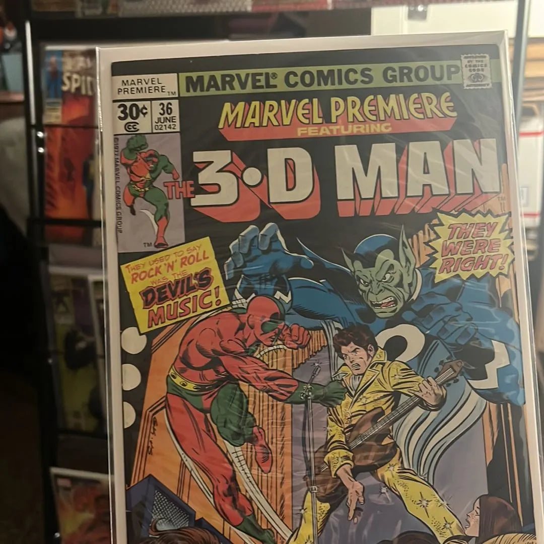 Marvel Premiere (#36 3-D Man FN/VF)