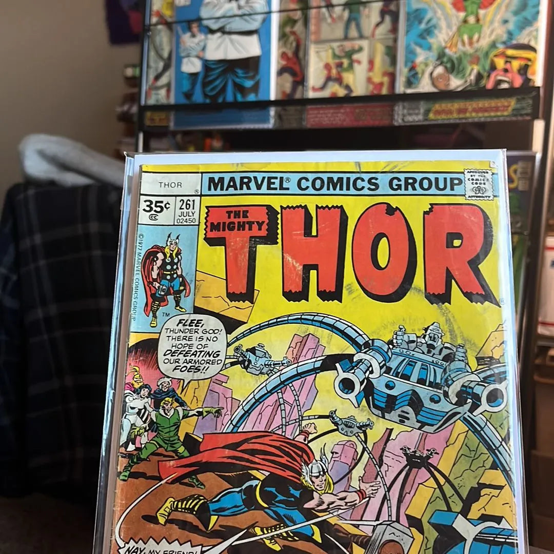 Mighty Thor (#261 35¢ price variant In The Shadow of the Doomsday Star! HTF VG)