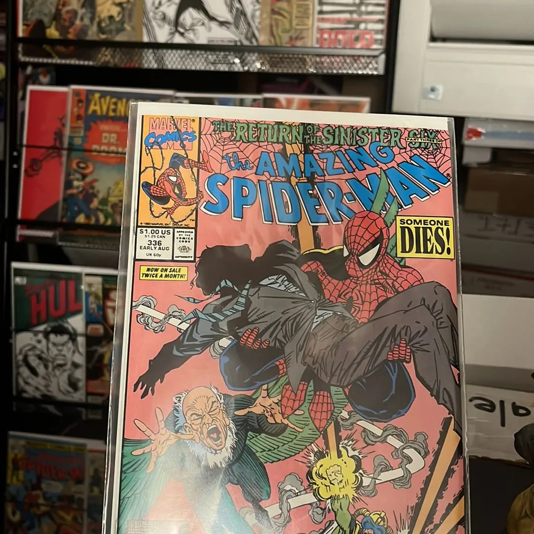 Amazing Spider-man (#336 Return of the Sinister Six Part 3 NM)