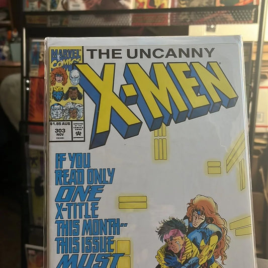 Uncanny X-men (#303 $1.95 Australian Price Variant Death of Magik FN)