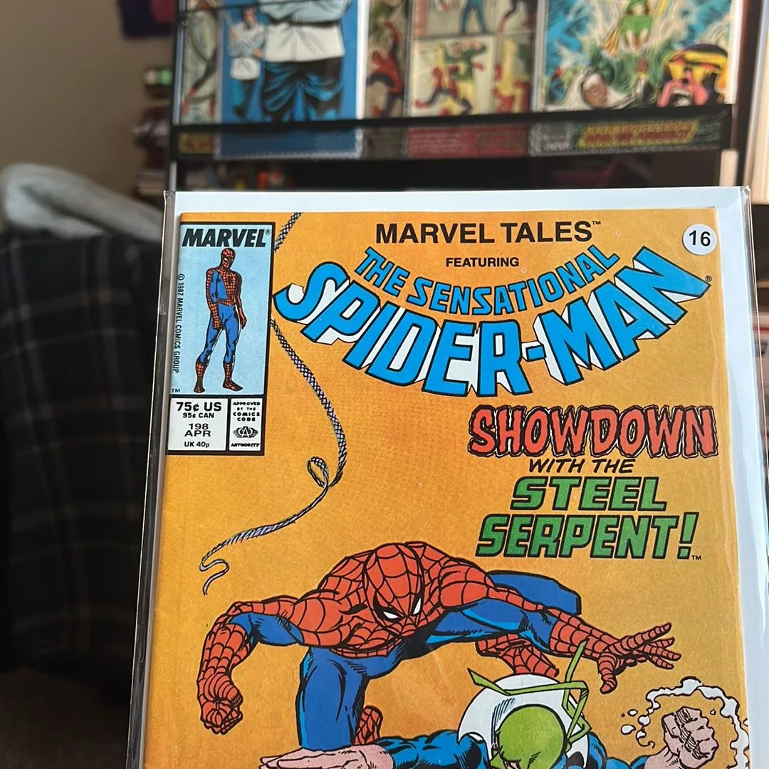 Marvel Tales Sensational Spider-man (#198 Newsstand Edition Showdown with the Steel Serpent NM)
