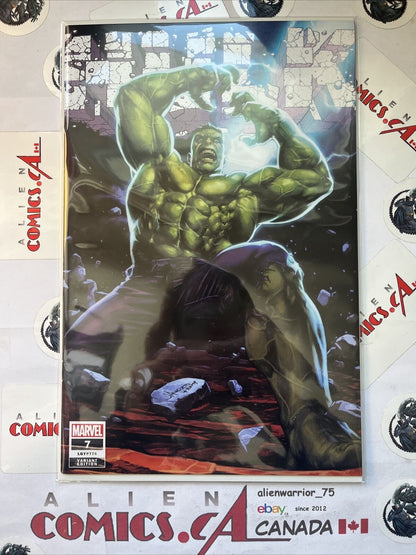 HULK 7 Unknown Comics Jay Anacleto Trade Dress Variant Marvel 2023 HIGH GRADE