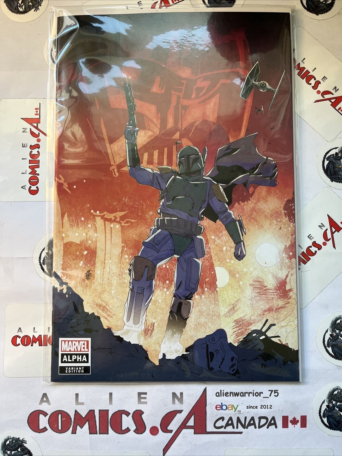 STAR WARS: War of the Bounty Hunters Alpha Marvel 2021 Landini Variant SOLD OUT