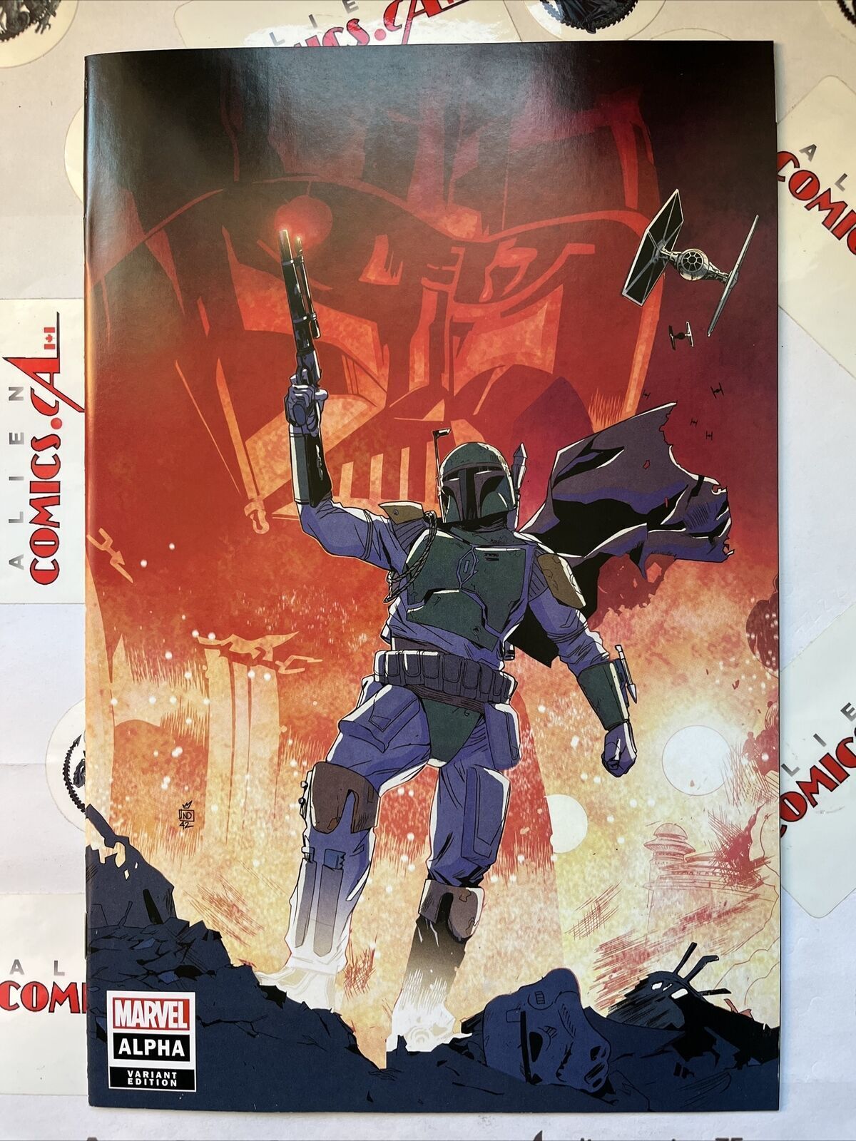 STAR WARS: War of the Bounty Hunters Alpha Marvel 2021 Landini Variant SOLD OUT