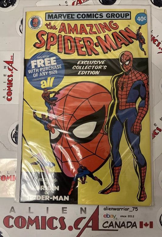 AMAZING SPIDER-MAN 0 All Detergent Promotional Marvel 1979 Rare HIGH GRADE