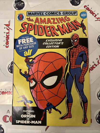 AMAZING SPIDER-MAN 0 All Detergent Promotional Marvel 1979 Rare HIGH GRADE