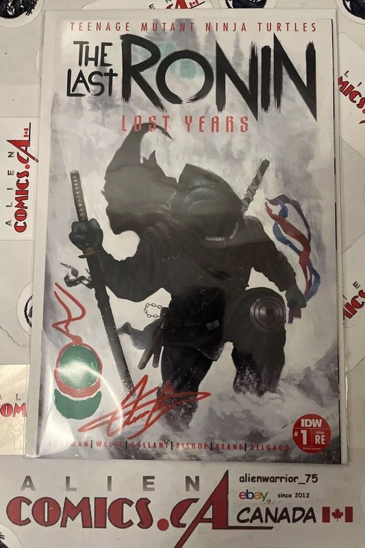 TMNT The Last Ronin Lost Years 1 Aaron Bartling Signed & Remark w/COA HIGH GRADE