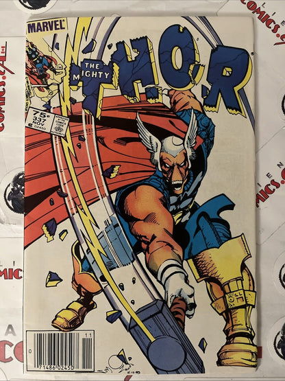 MIGHTY THOR 337-339 1st app. Beta Ray Bill Marvel 1983 Price Variant HIGH GRADE