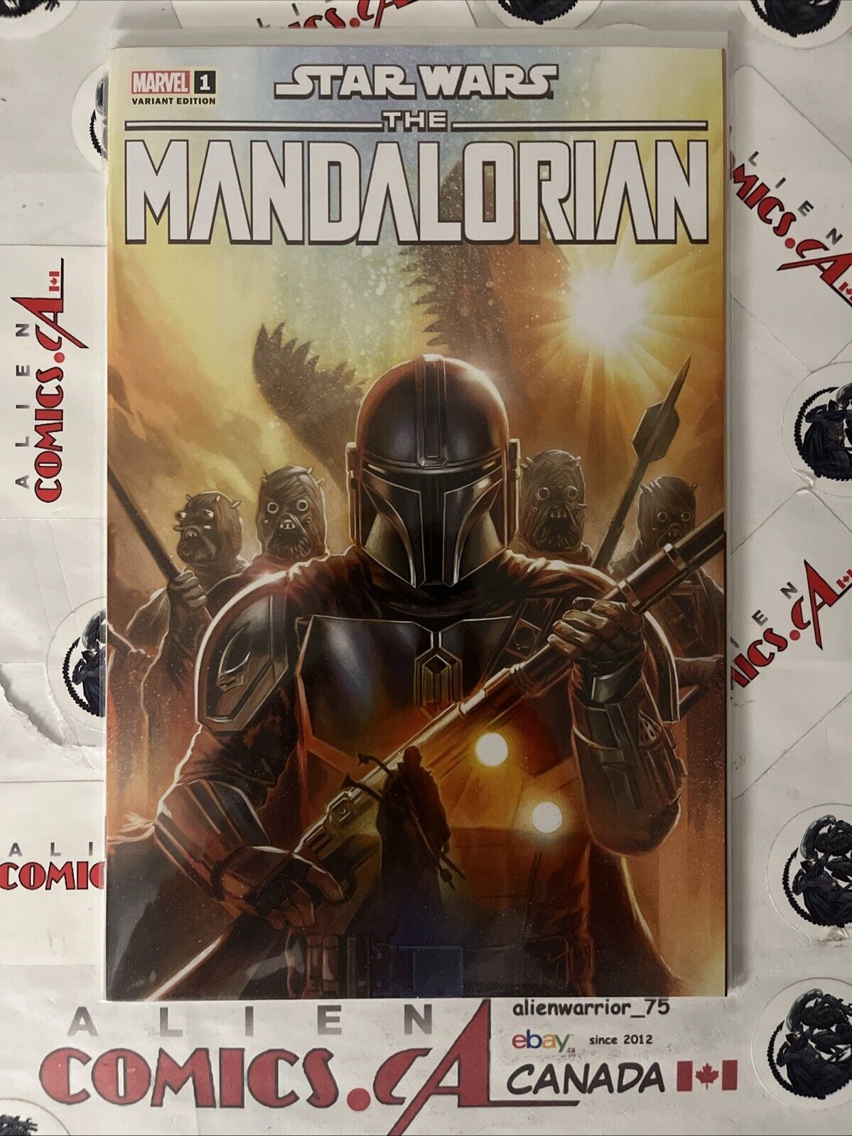 STAR WARS: Mandalorian 1 Season 2 Marvel Comics 2023 Variant Set RARE HIGH GRADE