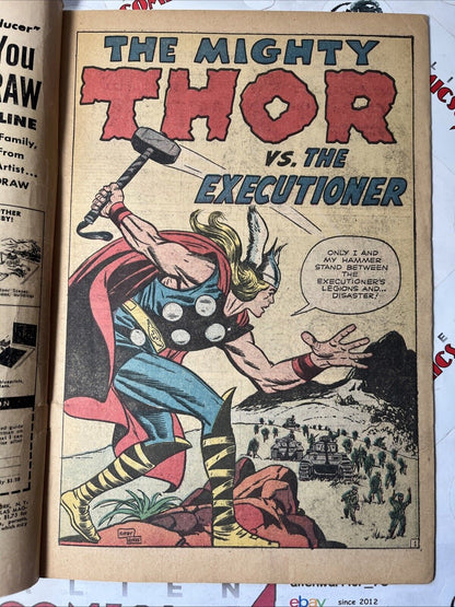 JOURNEY INTO MYSTERY 84 Marvel 1962 Thor vs the Executioner 1st app. Jane Foster