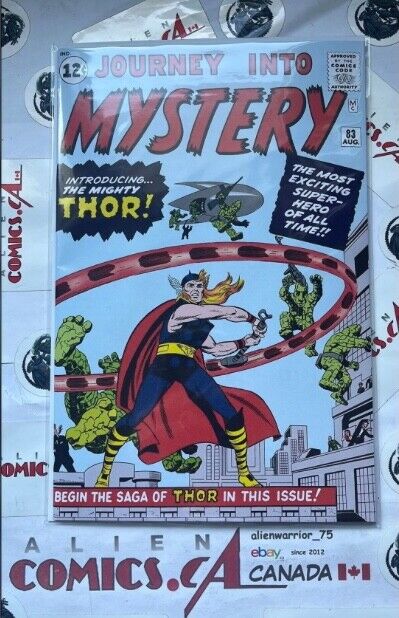 JOURNEY INTO MYSTERY 83 Newsprint Replica Marvel Comics 1962 Kirby HIGH GRADE