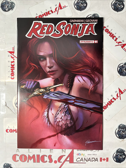 RED SONJA 1 Dynamite Entertainment 2023 1:25 Shannon Maer Variant HIGH GRADE