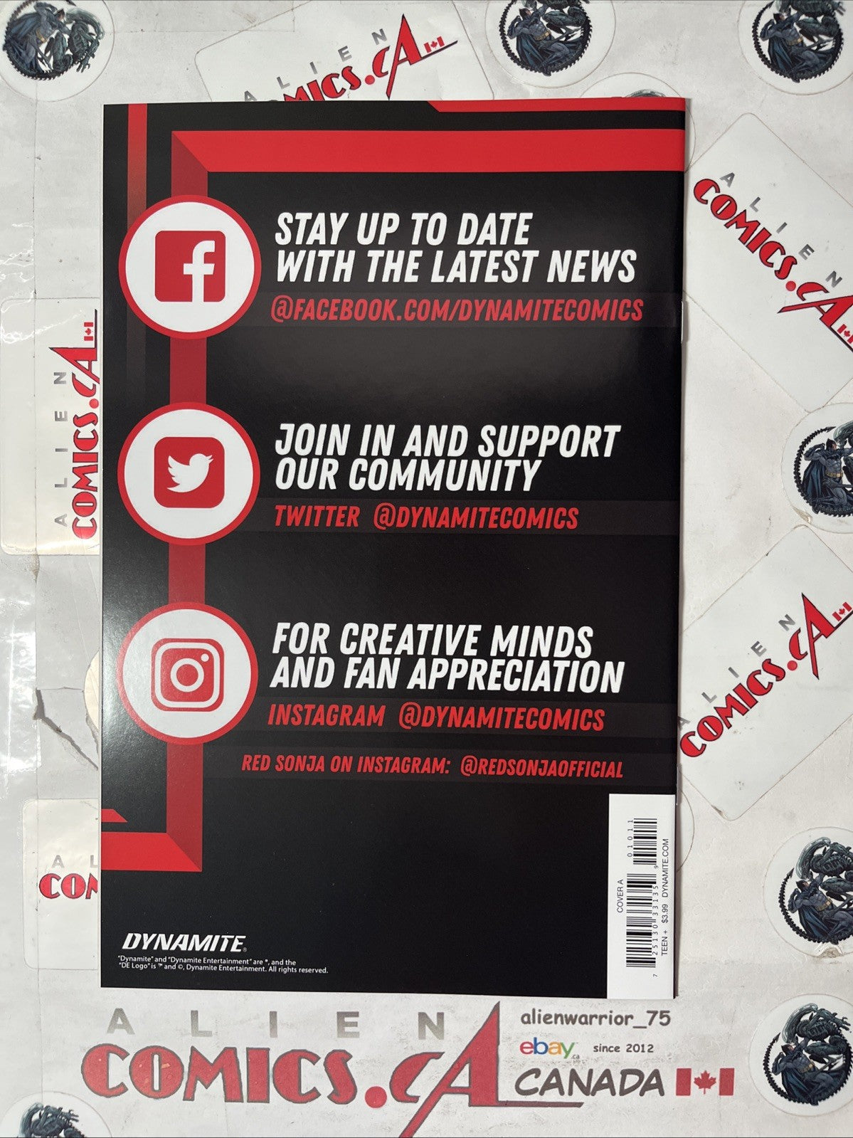 RED SONJA 1 Dynamite Entertainment 2023 1:25 Shannon Maer Variant HIGH GRADE