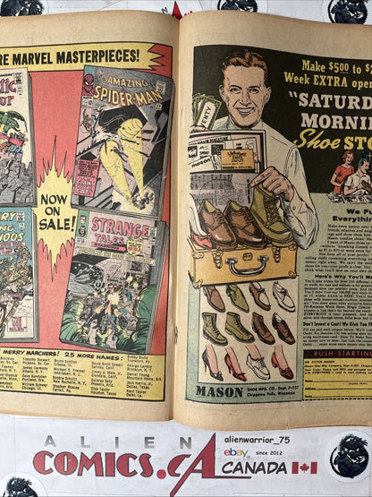 JOURNEY INTO MYSTERY 121 Marvel 1965 Manufacturing ERROR Double Cover! VINTAGE