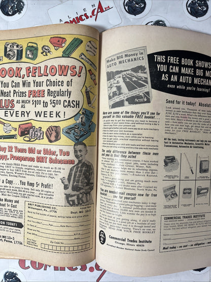 JOURNEY INTO MYSTERY 121 Marvel 1965 Manufacturing ERROR Double Cover! VINTAGE