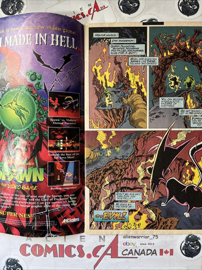 EARTHWORM JIM 1 Newsstand Edition Marvel Comics 1995 Extremely Rare VINTAGE