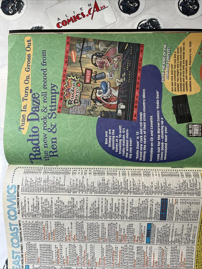 EARTHWORM JIM 1 Newsstand Edition Marvel Comics 1995 Extremely Rare VINTAGE