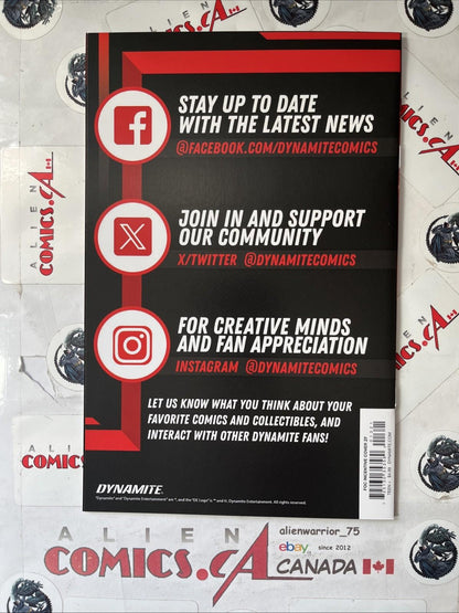 VAMPIRELLA 1 Dynamite Entertainment 2025 1:10 Mark Spears Variant HIGH GRADE